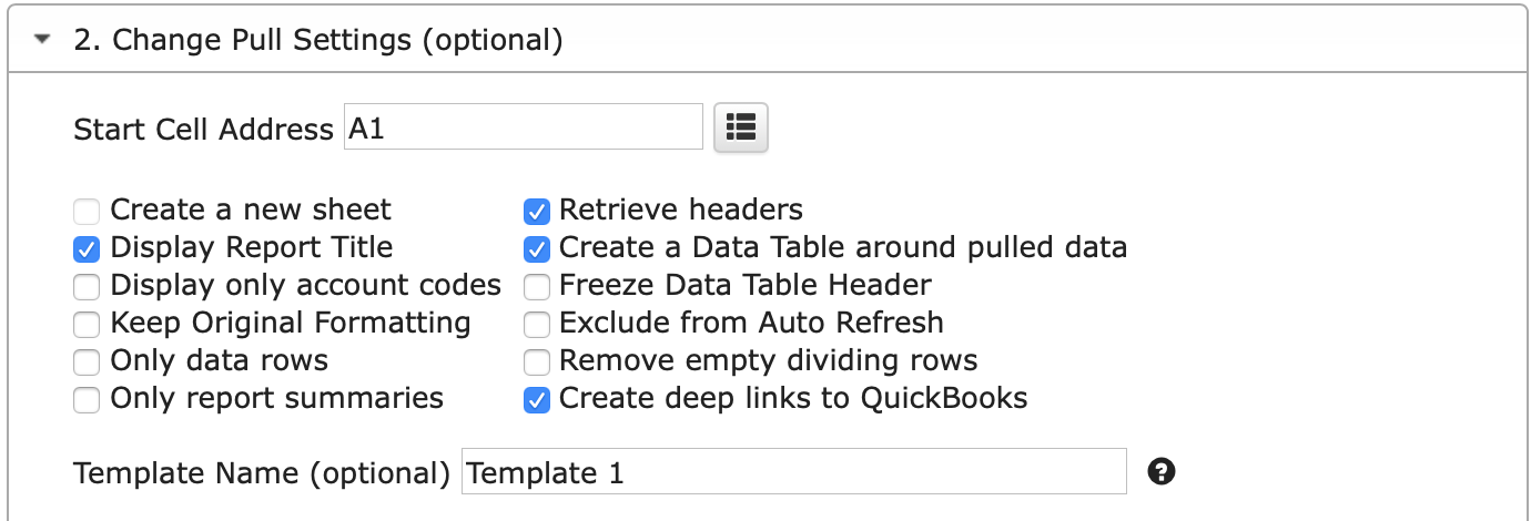 gaccon qbo change pull settings